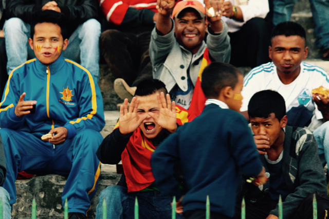 Fans in stands (Photo:Melam Rangad)