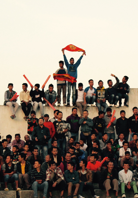 Royal Wahingdoh FC fans (Photo:Melam Rangad)