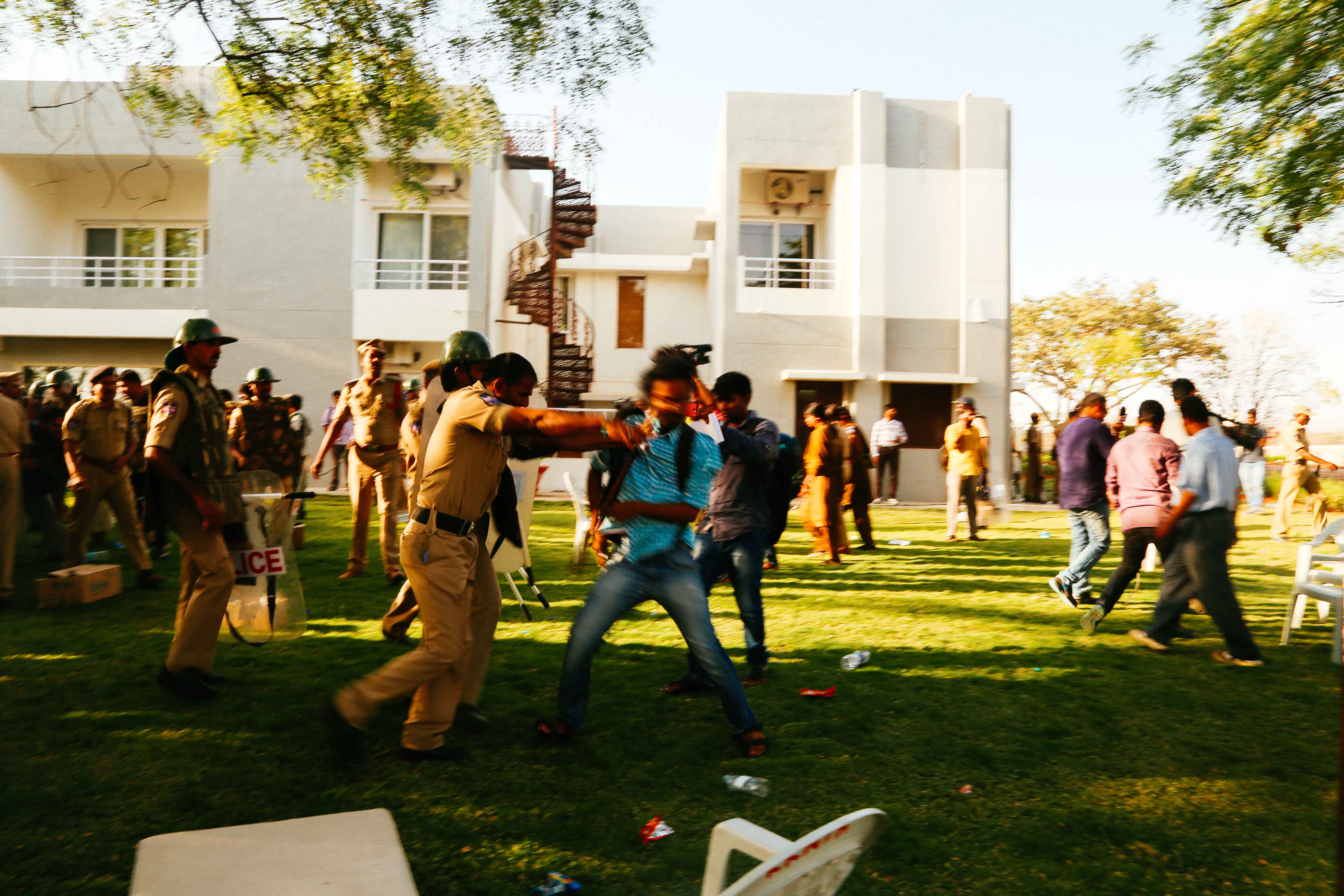 Students were brutally assaulted