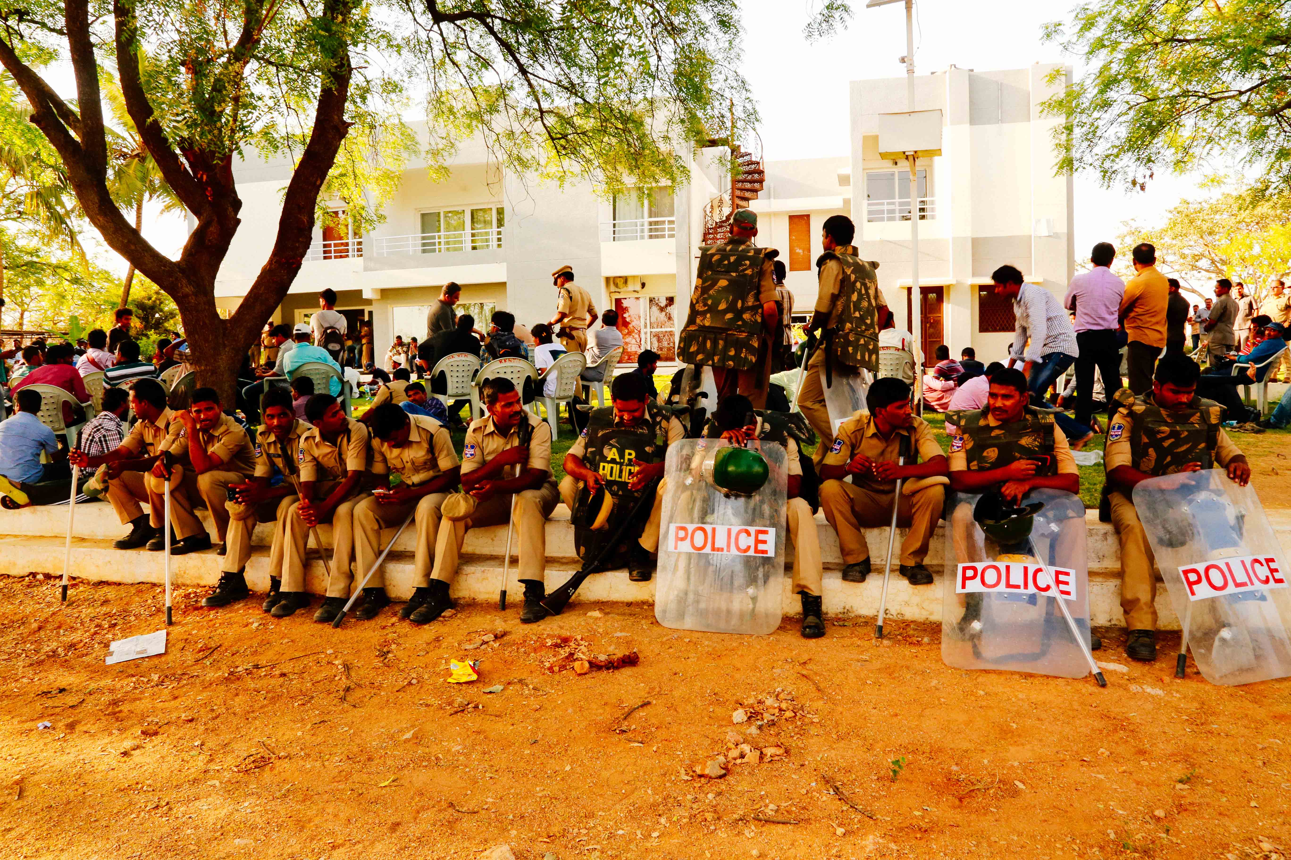 Police on campus