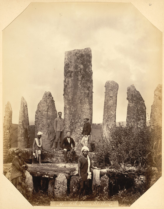 Monolith Stones photographed by Oscar Jean Baptiste Mallitte, 1860s