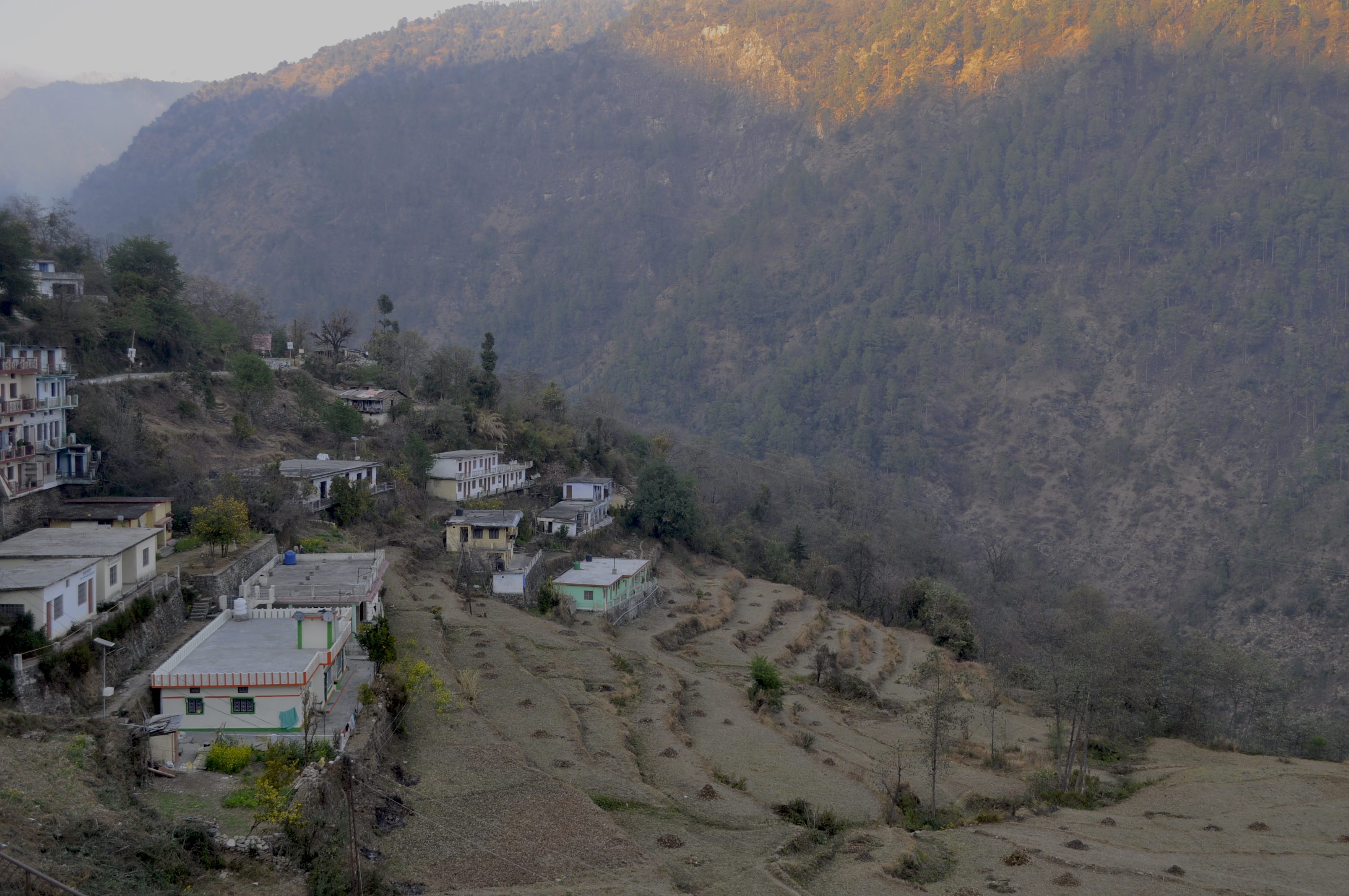 Phata village and fields