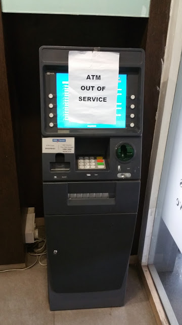 YES Bank, but NO cash